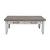 Bear - Creek Cocktail Table - White