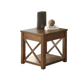 Lenka - End Table - Brown