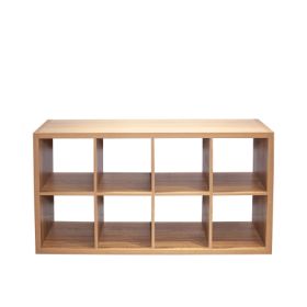 2 X 4 Cube Bookshelf Bookshelves For Home, Office, Walnut Color (Option: Walnut color)